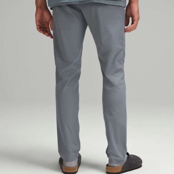 Lululemon ABC Slim-Fit Trouser 32"L *Warpstreme Size 32 Asphalt Grey - Picture 4 of 13